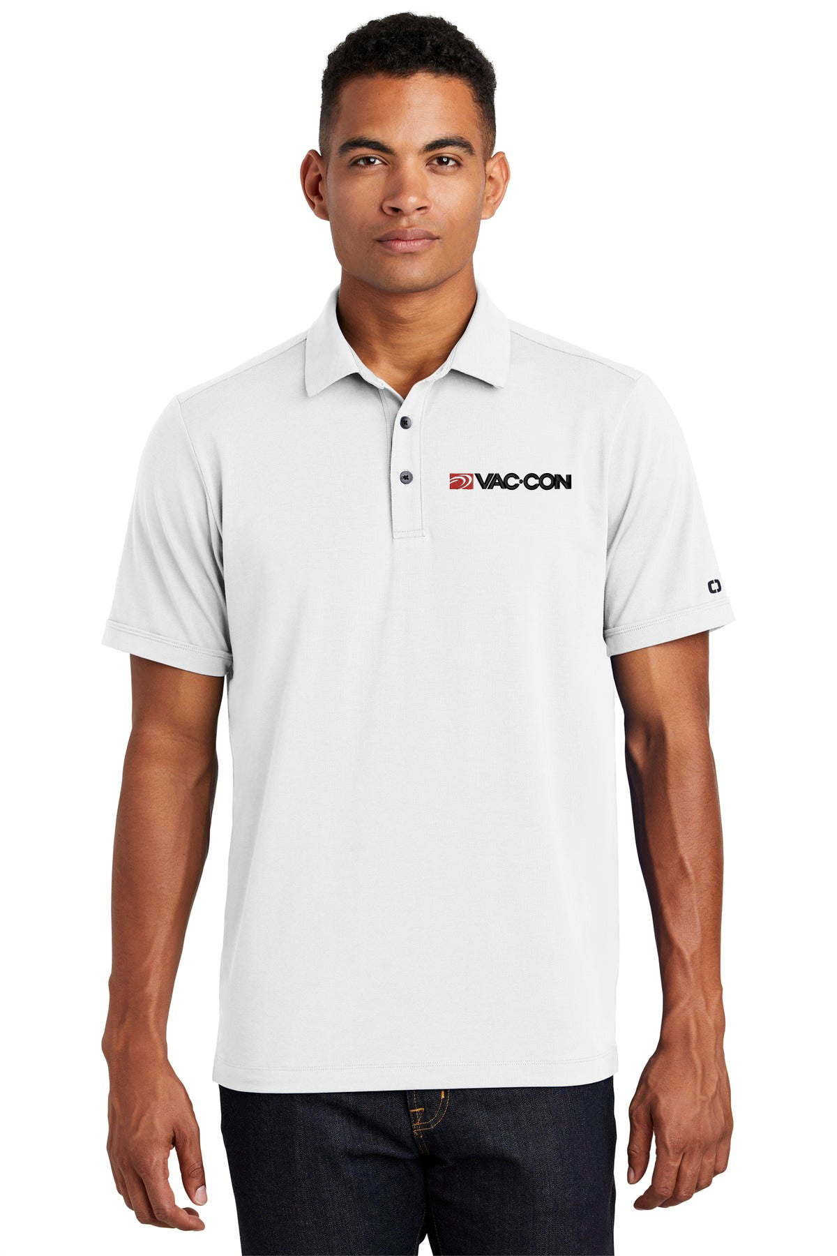 OGIO Limit Polo With Embroidered Vac-Con Logo