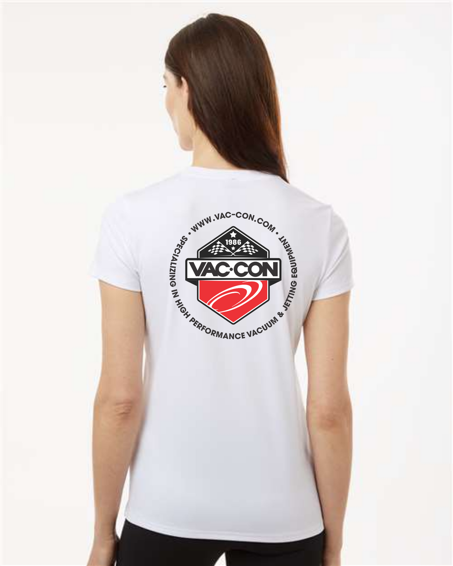 AllPro Pro-Lock Womens Performance T-Shirt With Left Chest & Full Back Screenprint