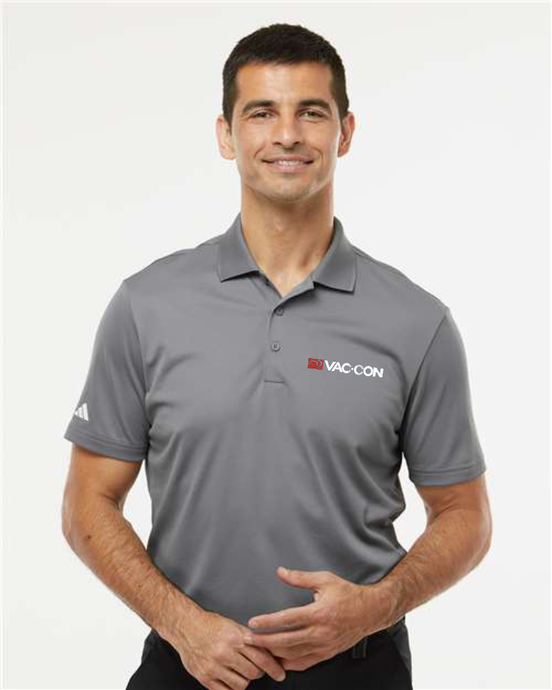 Adidas Basic Sport Polo With Embroidered Vac-Con Logo