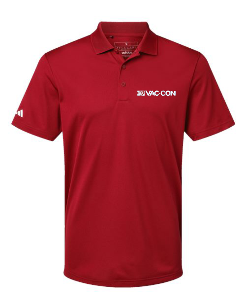 Adidas Basic Sport Polo With Embroidered Vac-Con Logo