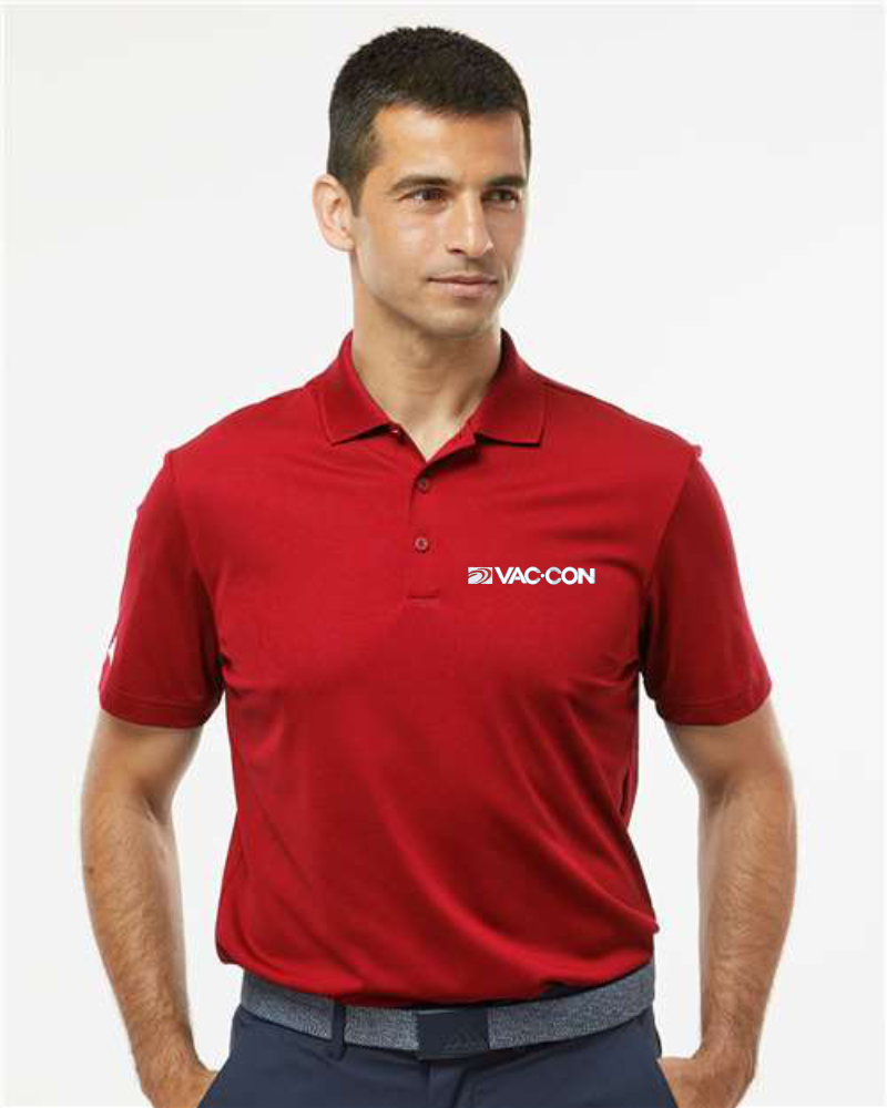 Adidas Basic Sport Polo With Embroidered Vac-Con Logo
