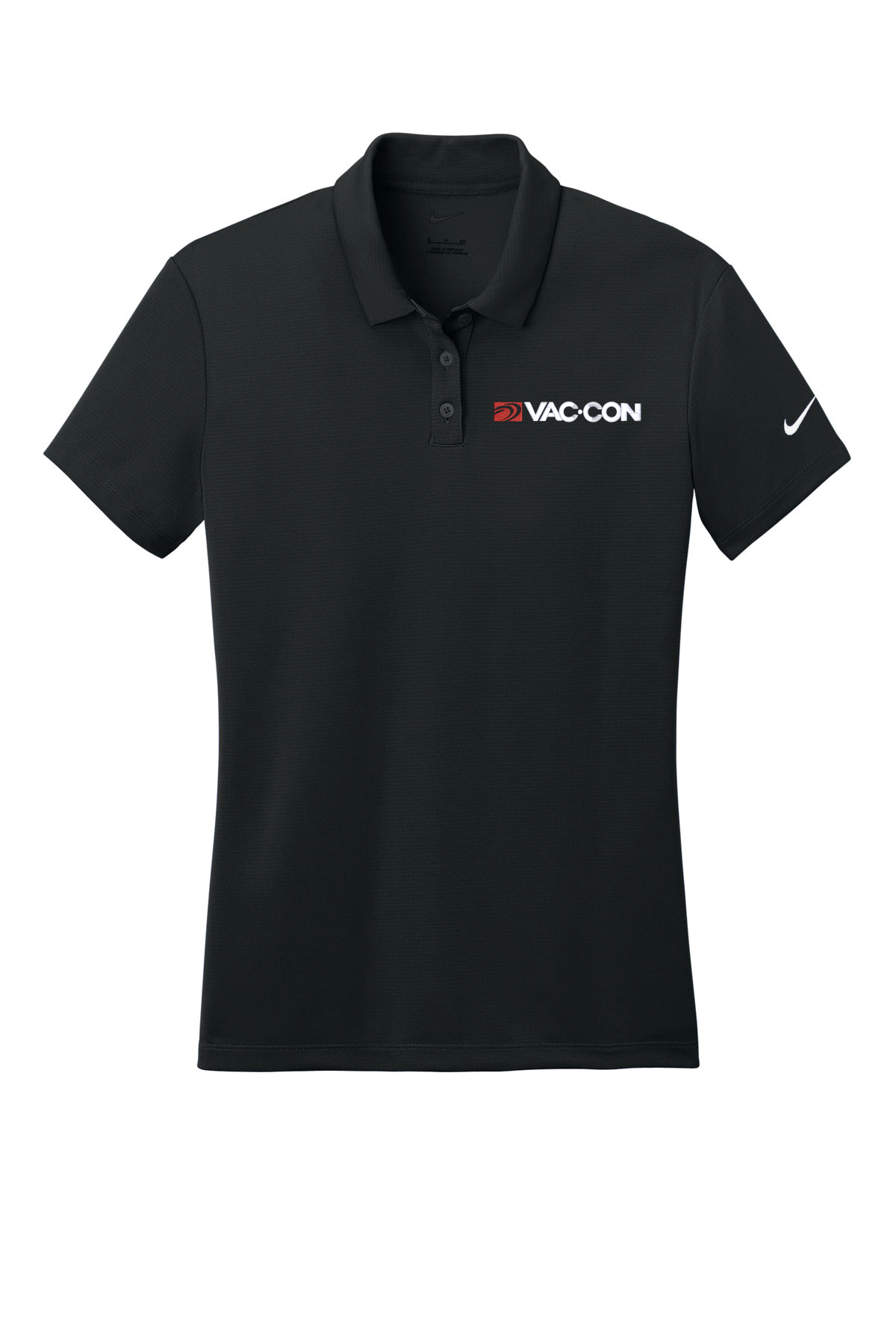 Nike Women's Dry Essential Solid Polo With Embroidered Vac-Con Logo