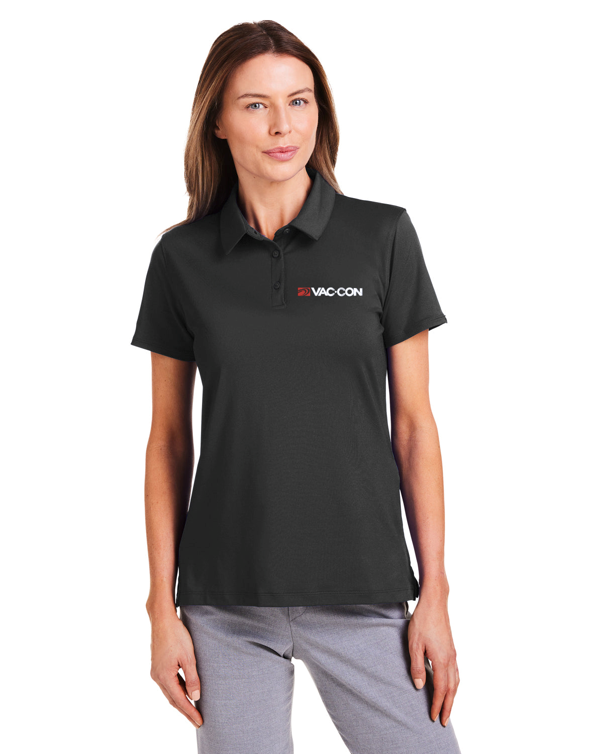 Under Armour Women's Recycled Polo With Embroidered Vac-Con Logo
