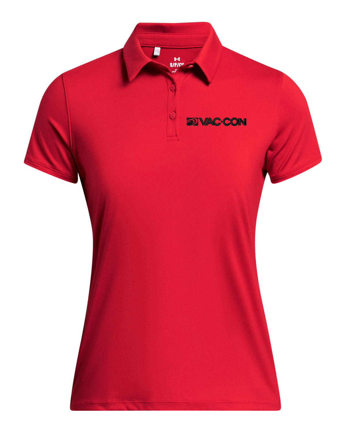 Under Armour Women's Recycled Polo With Embroidered Vac-Con Logo
