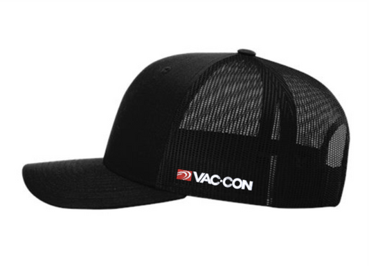 Vac-Con 40th Anniversary Richardson 112 Black Trucker Cap