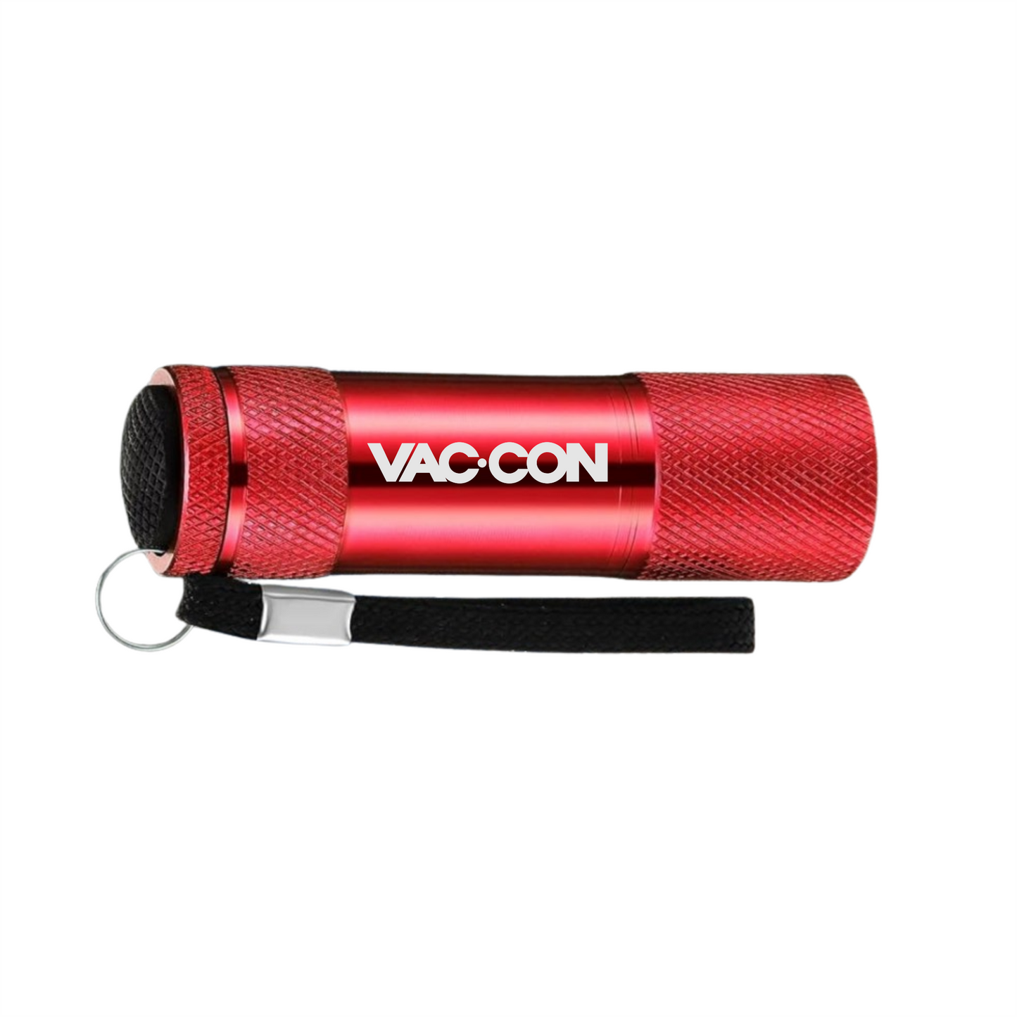 Vac-Con Red Aluminum Mini Flashlight