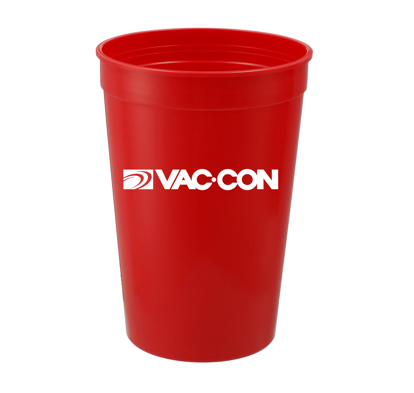 Vac-Con 16 ounce Red Stadium Cup