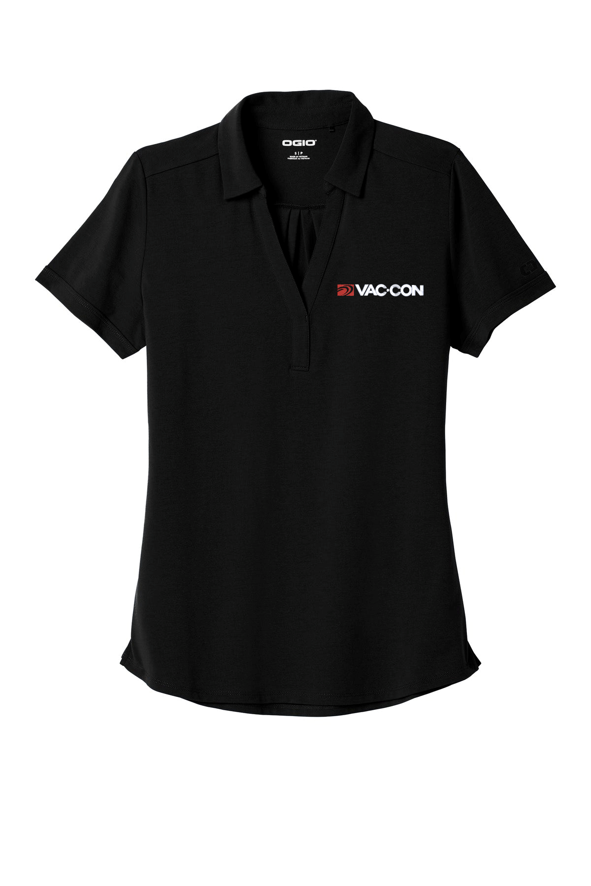 OGIO Women's Limit Polo With Embroidered Vac-Con Logo