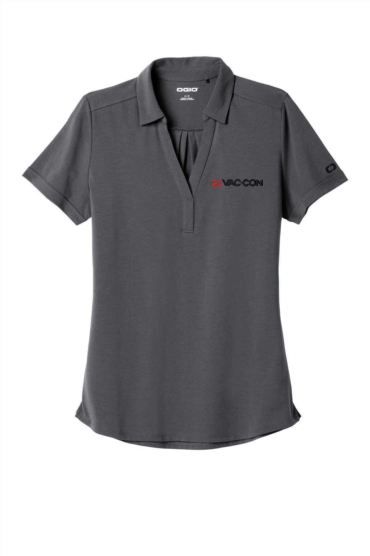 OGIO Women's Limit Polo With Embroidered Vac-Con Logo
