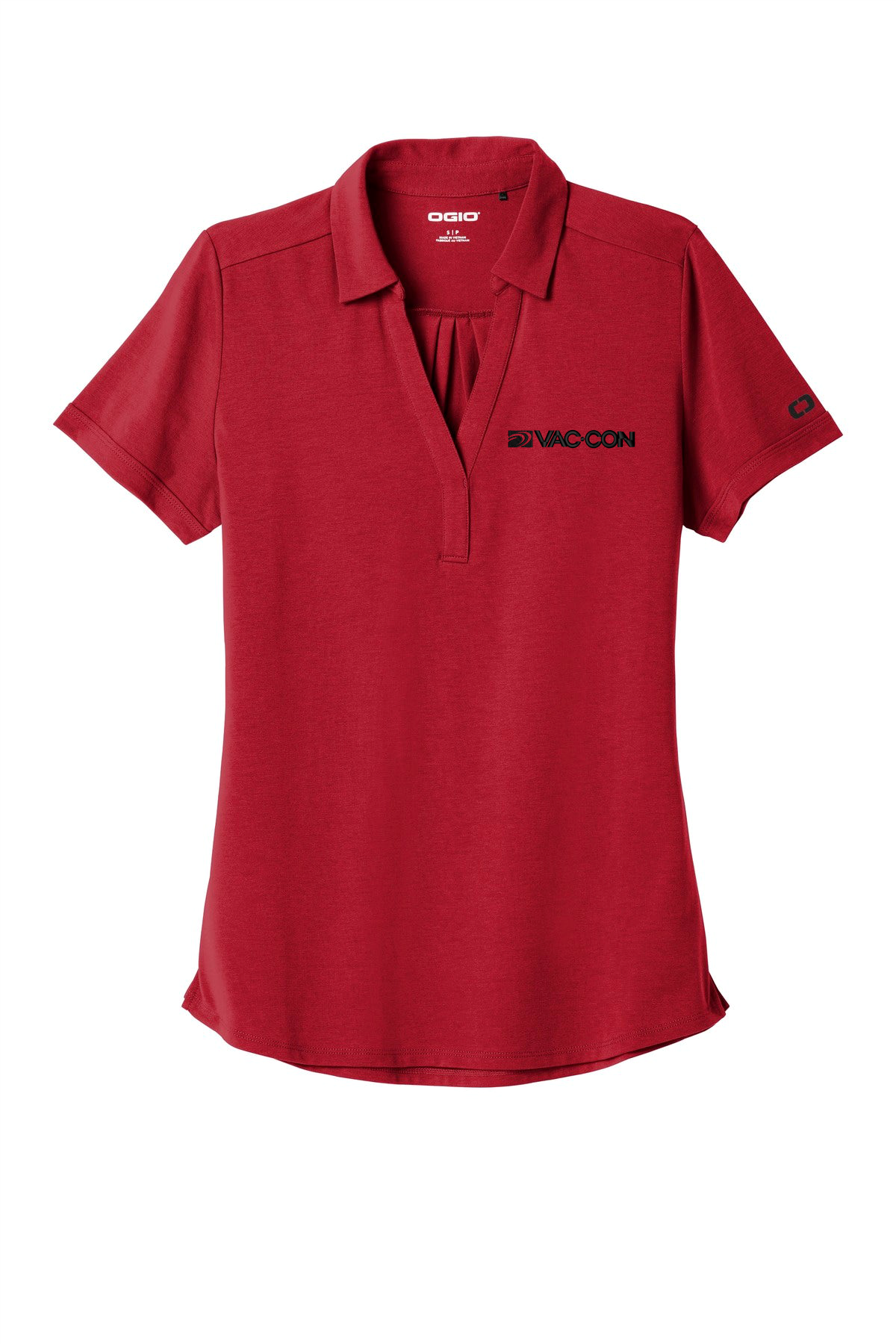 OGIO Women's Limit Polo With Embroidered Vac-Con Logo