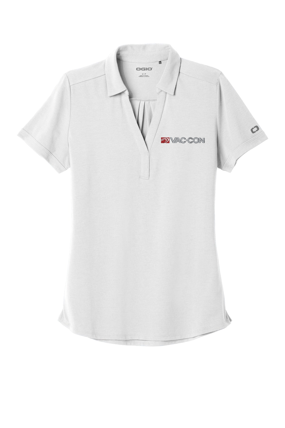 OGIO Women's Limit Polo With Embroidered Vac-Con Logo