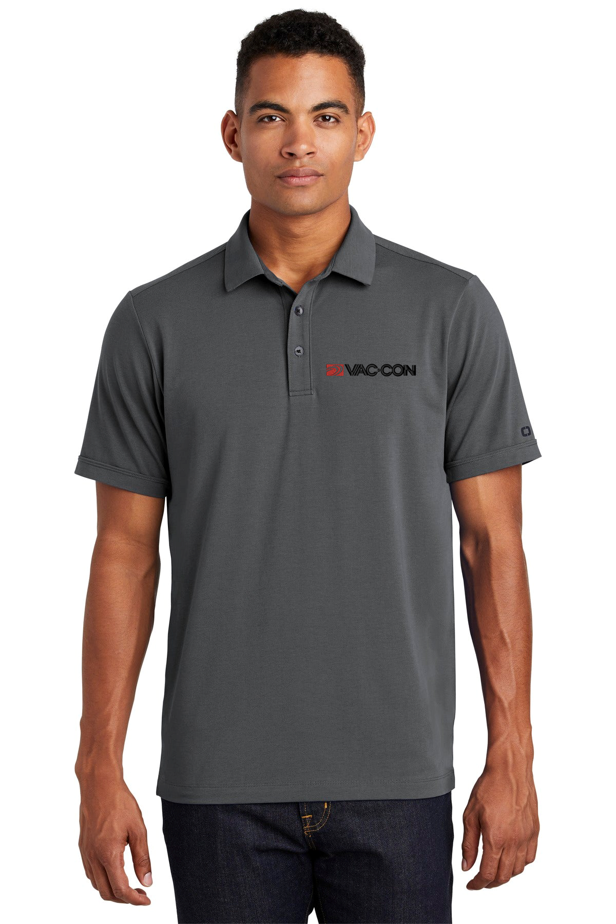 OGIO Limit Polo With Embroidered Vac-Con Logo