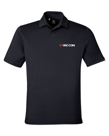 Under Armour Recycled Polo With Embroidered Vac-Con Logo