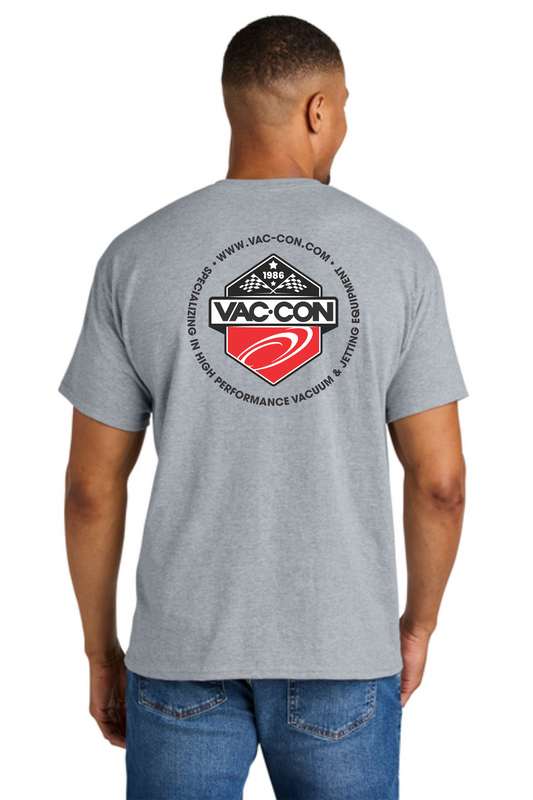 Gildan DryBlend 50 Cotton/50 Poly T-Shirt With Left Chest & Full Back Screenprint