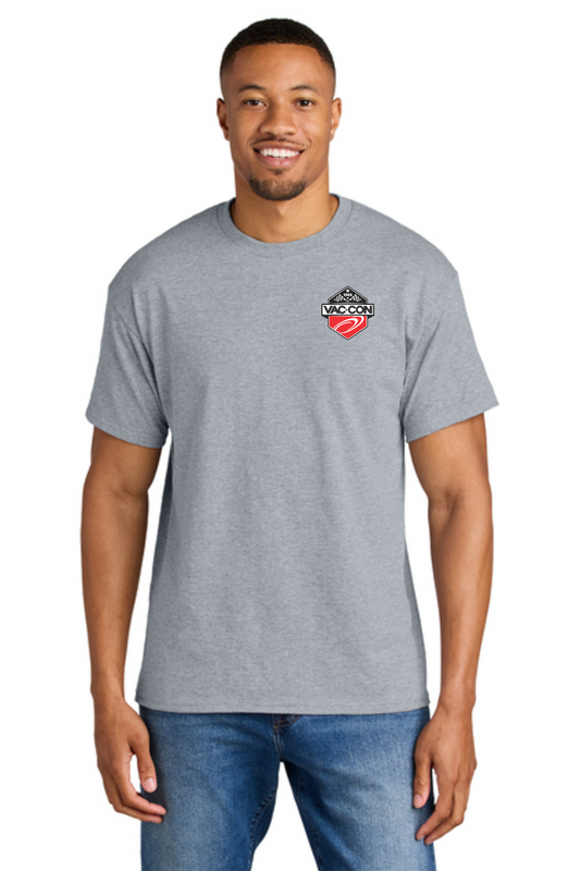 Gildan DryBlend 50 Cotton/50 Poly T-Shirt With Left Chest & Full Back Screenprint