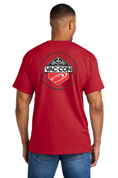 Gildan DryBlend 50 Cotton/50 Poly T-Shirt With Left Chest & Full Back Screenprint