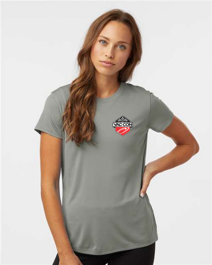 AllPro Pro-Lock Womens Performance T-Shirt With Left Chest & Full Back Screenprint