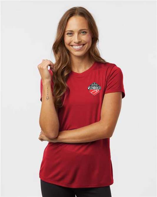 AllPro Pro-Lock Womens Performance T-Shirt With Left Chest & Full Back Screenprint