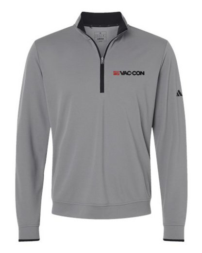 Adidas Lightweight Half-Zip Pullover With Embroidered Vac-Con Logo