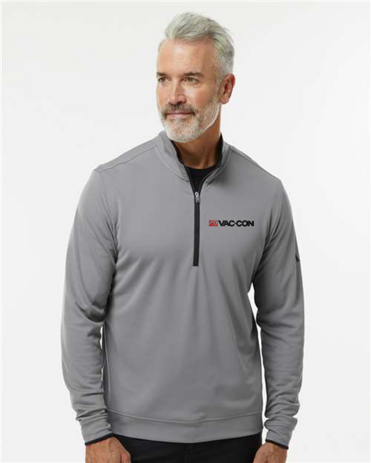 Adidas Lightweight Half-Zip Pullover With Embroidered Vac-Con Logo