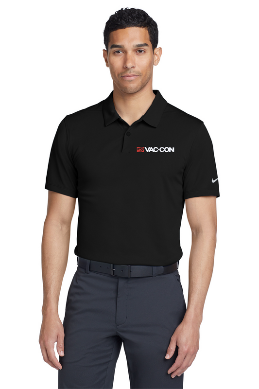 Nike Men's Dry Essential Solid Polo With Embroidered Vac-Con Logo