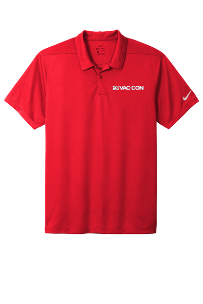Nike Men's Dry Essential Solid Polo With Embroidered Vac-Con Logo