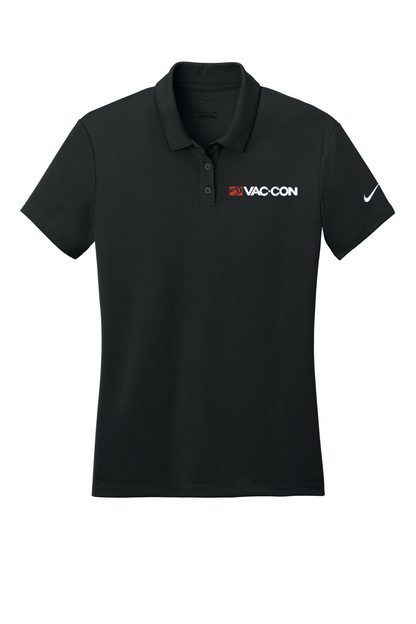 Nike Women's Dry Essential Solid Polo With Embroidered Vac-Con Logo