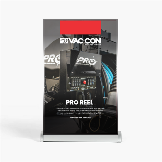Vac-Con Pro Reel Retractable Banners