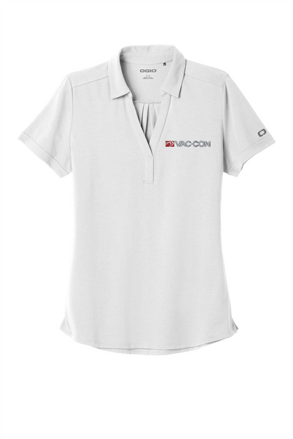 OGIO Women's Limit Polo With Embroidered Vac-Con Logo